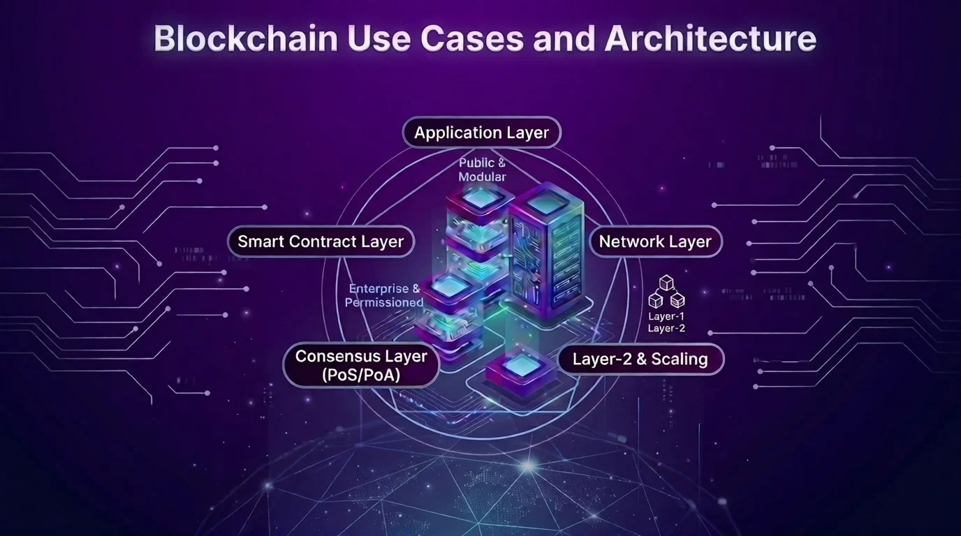 Blockchain Development Use Cases and Architecture