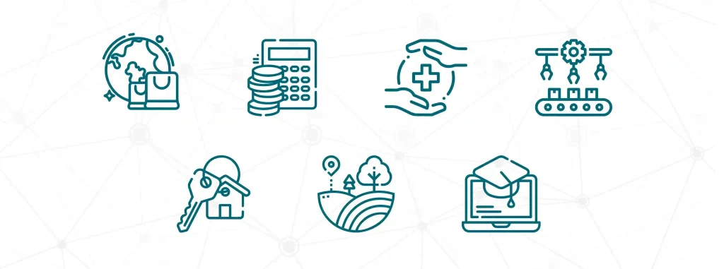 Web Development for different Industries