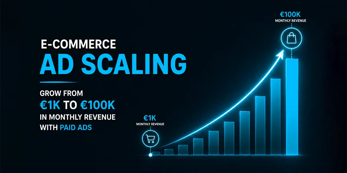grow from $1k to $100k in monthlyy revenue with paid ads