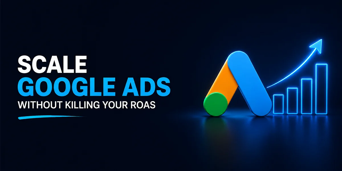 scale google ads without killing your roas