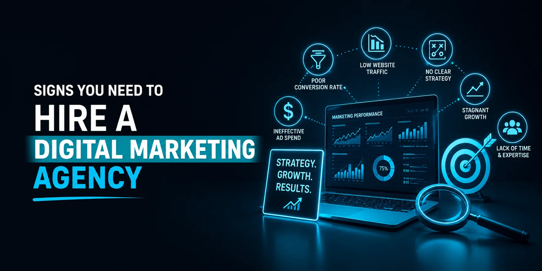 Signs you need to hire a digital marketing agency